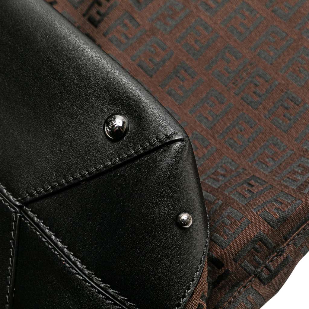 Fendi Zucchino Canvas Tote - Image 10