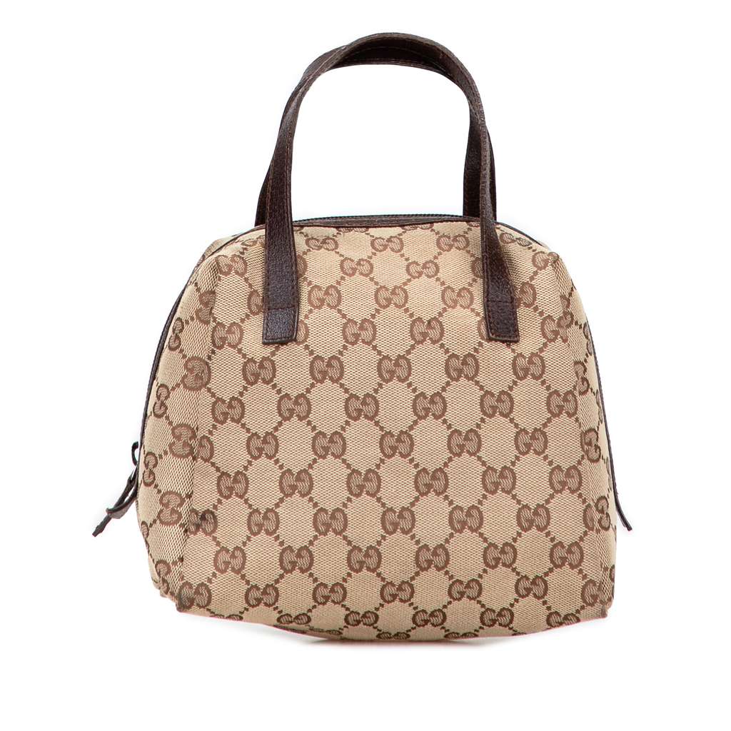 Gucci Mini GG Canvas Balthus Tofu Bag