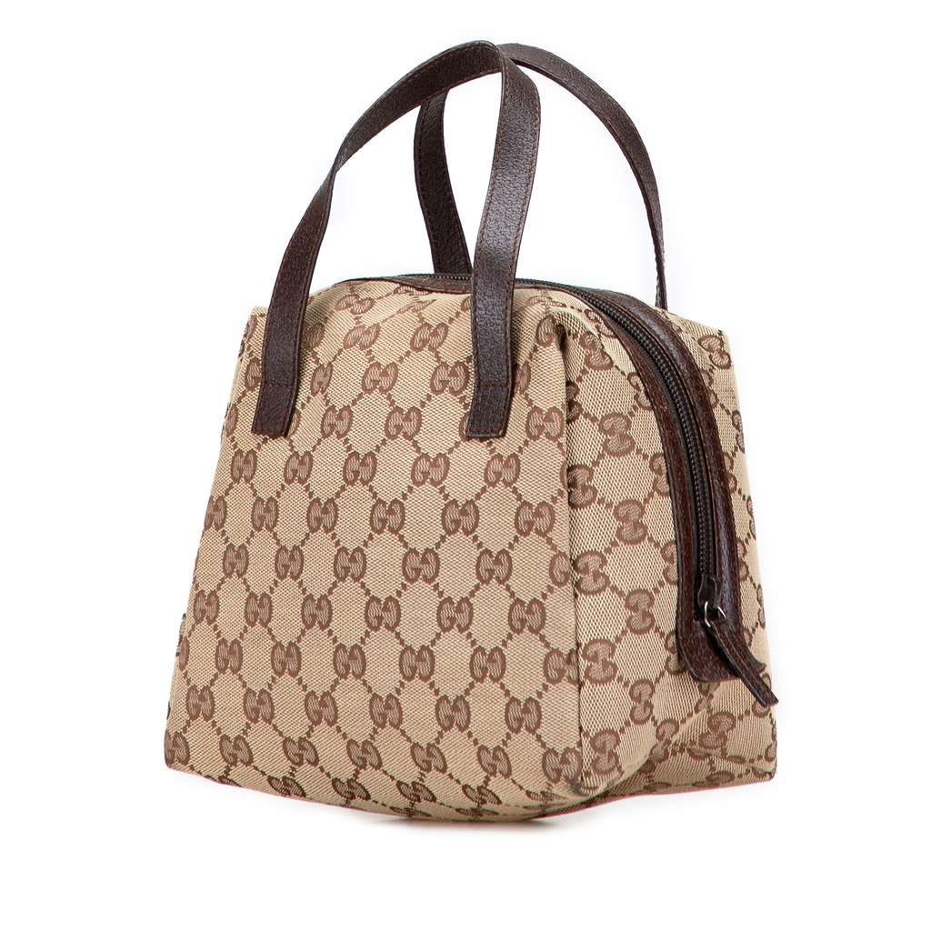 Gucci Mini GG Canvas Balthus Tofu Bag - 2