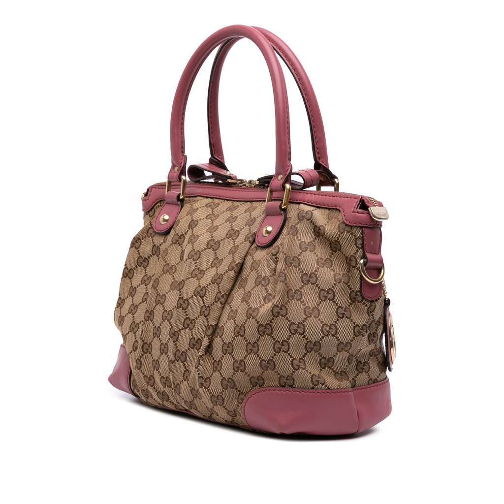 Gucci GG Canvas Sukey Satchel - 2