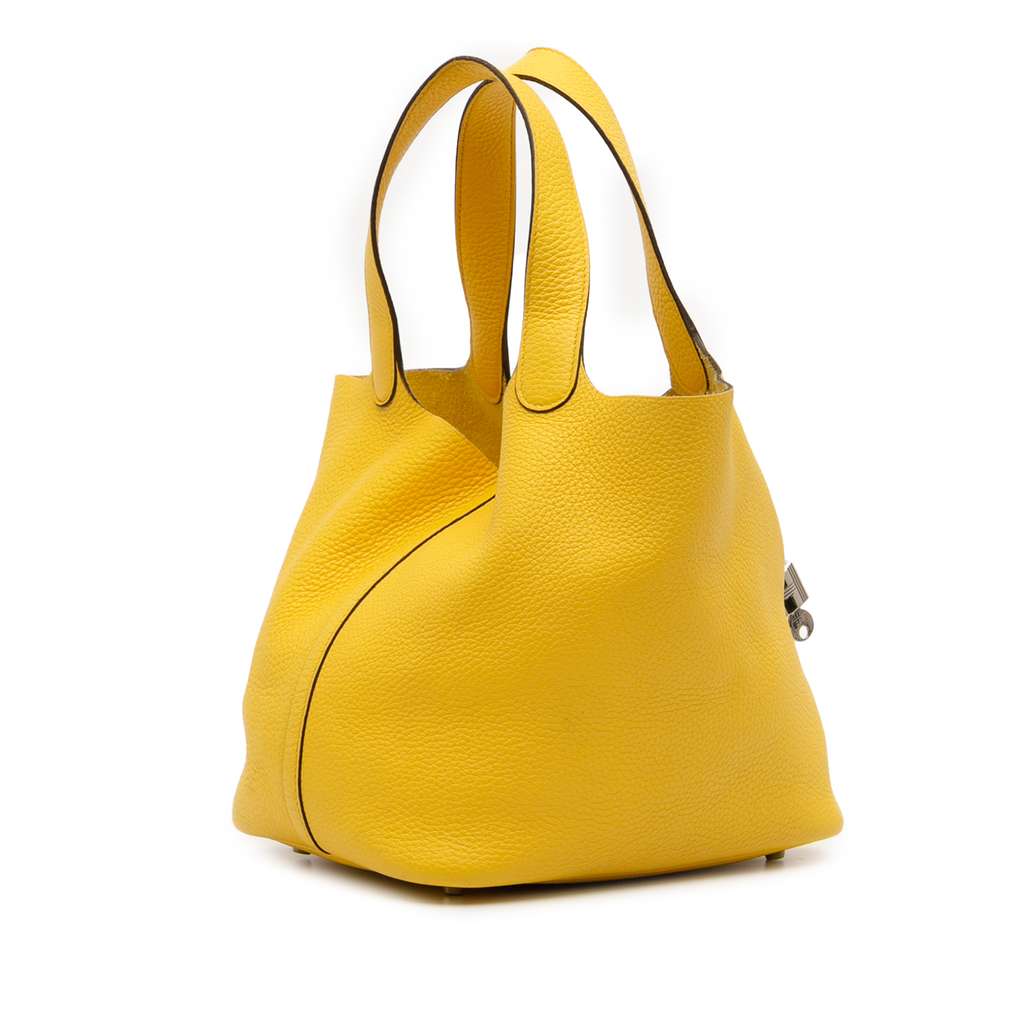 Hermès Clemence Picotin Lock 22 - Back view