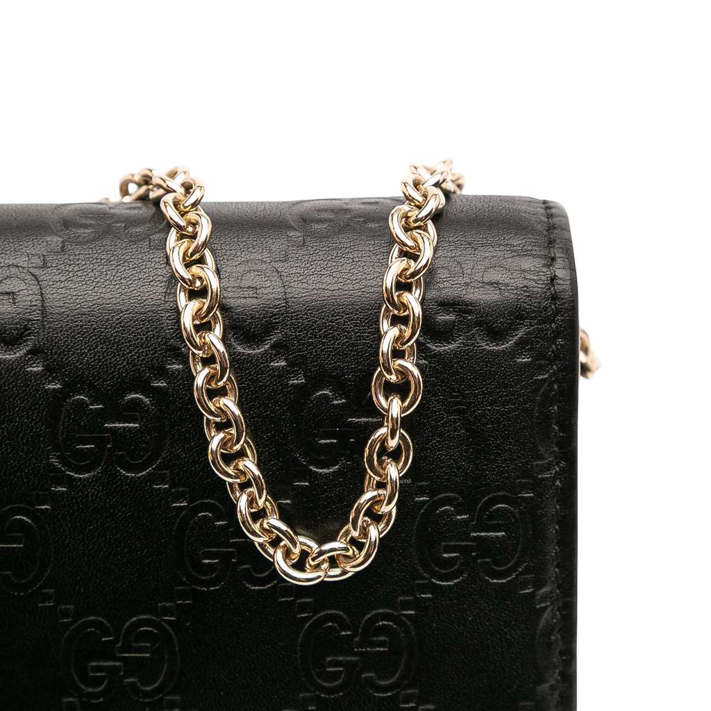 Gucci Guccissima Wallet on Chain - 5