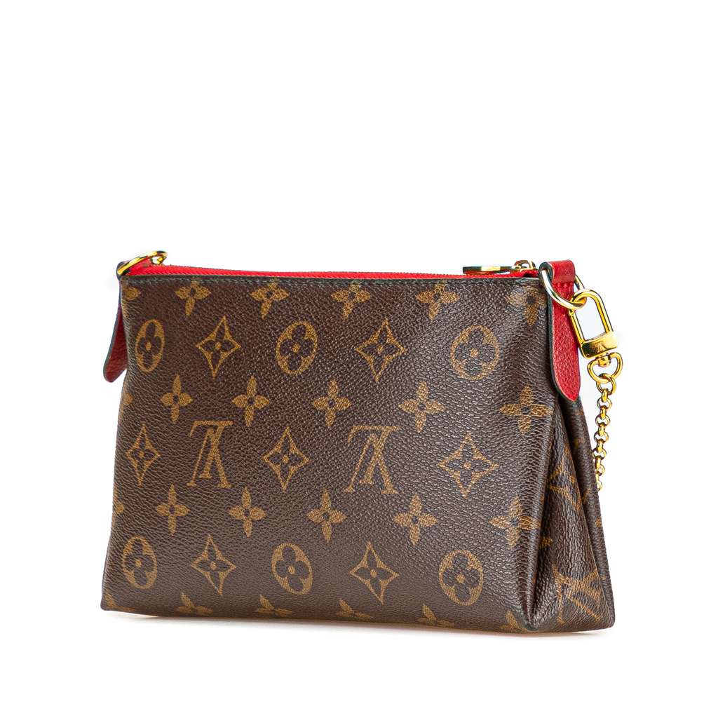 Louis Vuitton Monogram Pallas Clutch - Back view