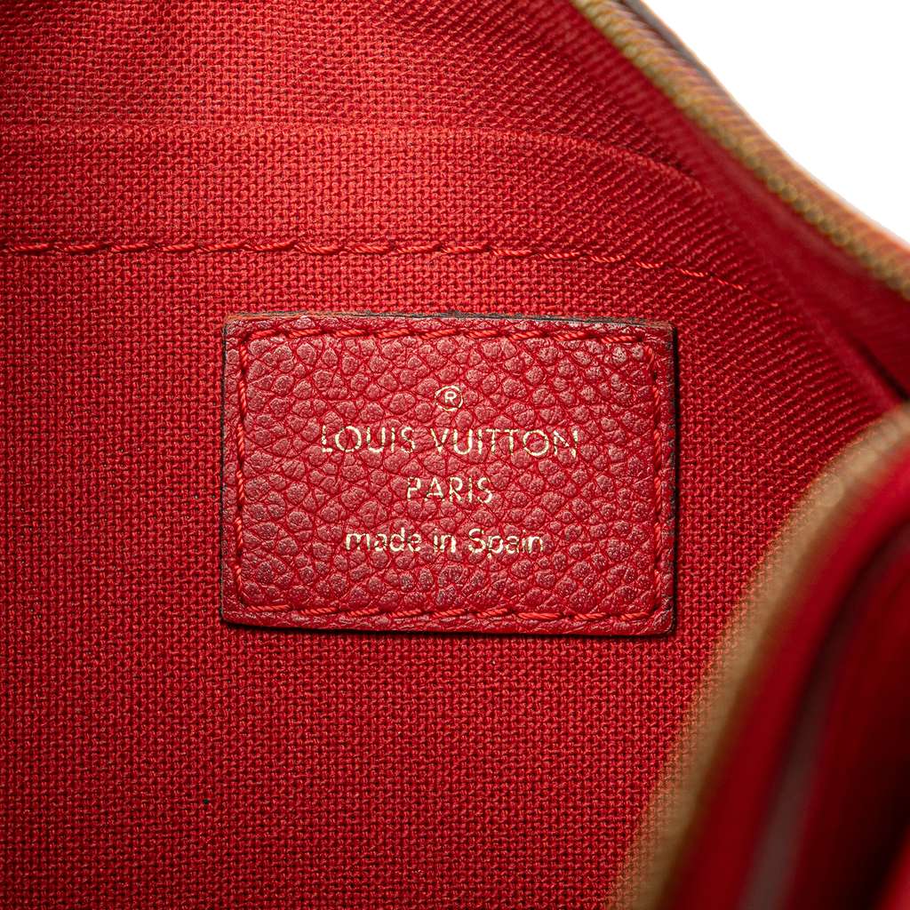 Louis Vuitton Monogram Pallas Clutch - Side view