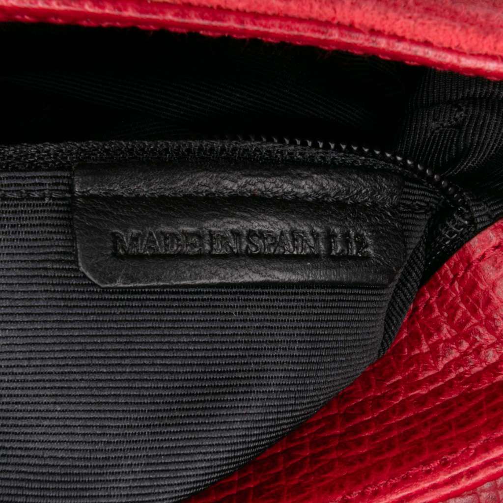 Loewe Suede and Leather Shoulder Bag - Detail 1