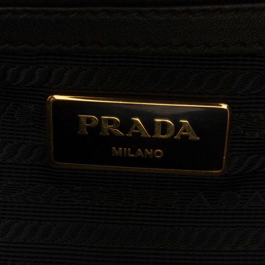 Prada Impuntu Tessuto Satchel - 5