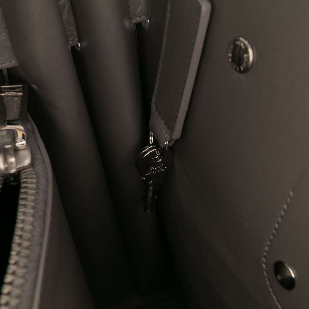 Saint Laurent Small Croc Embossed Leather Sac De Jour Satchel - Detail 2