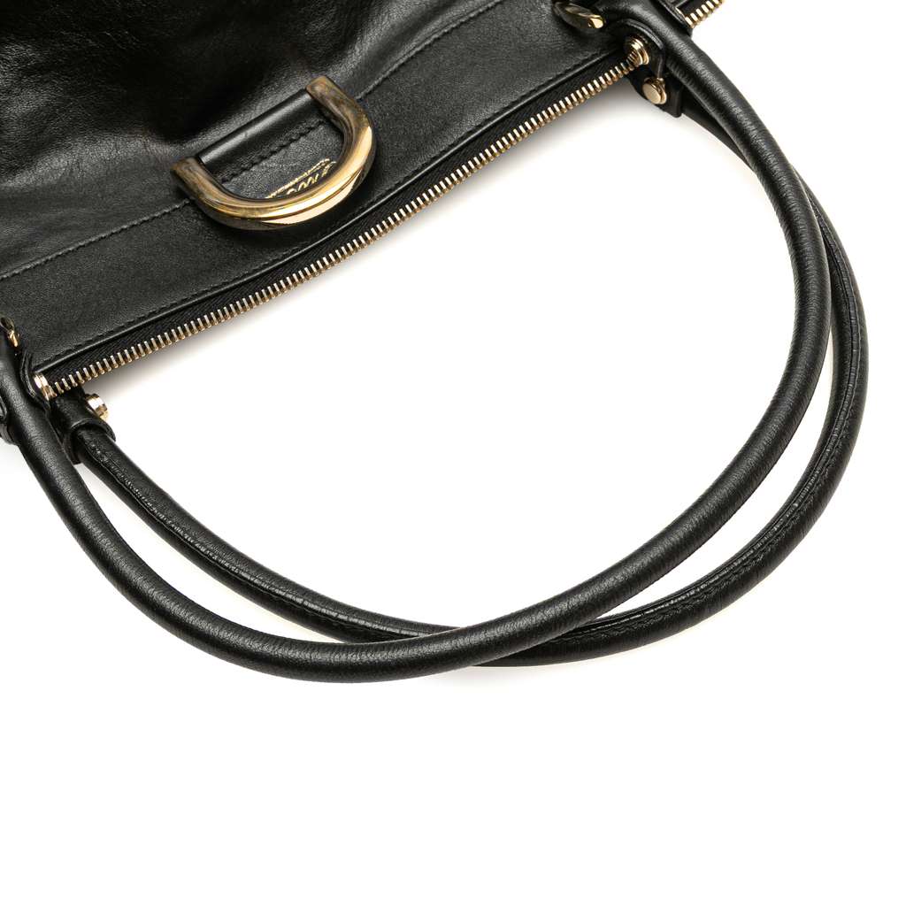 Gucci Leather Abbey D Ring Tote - Image 13