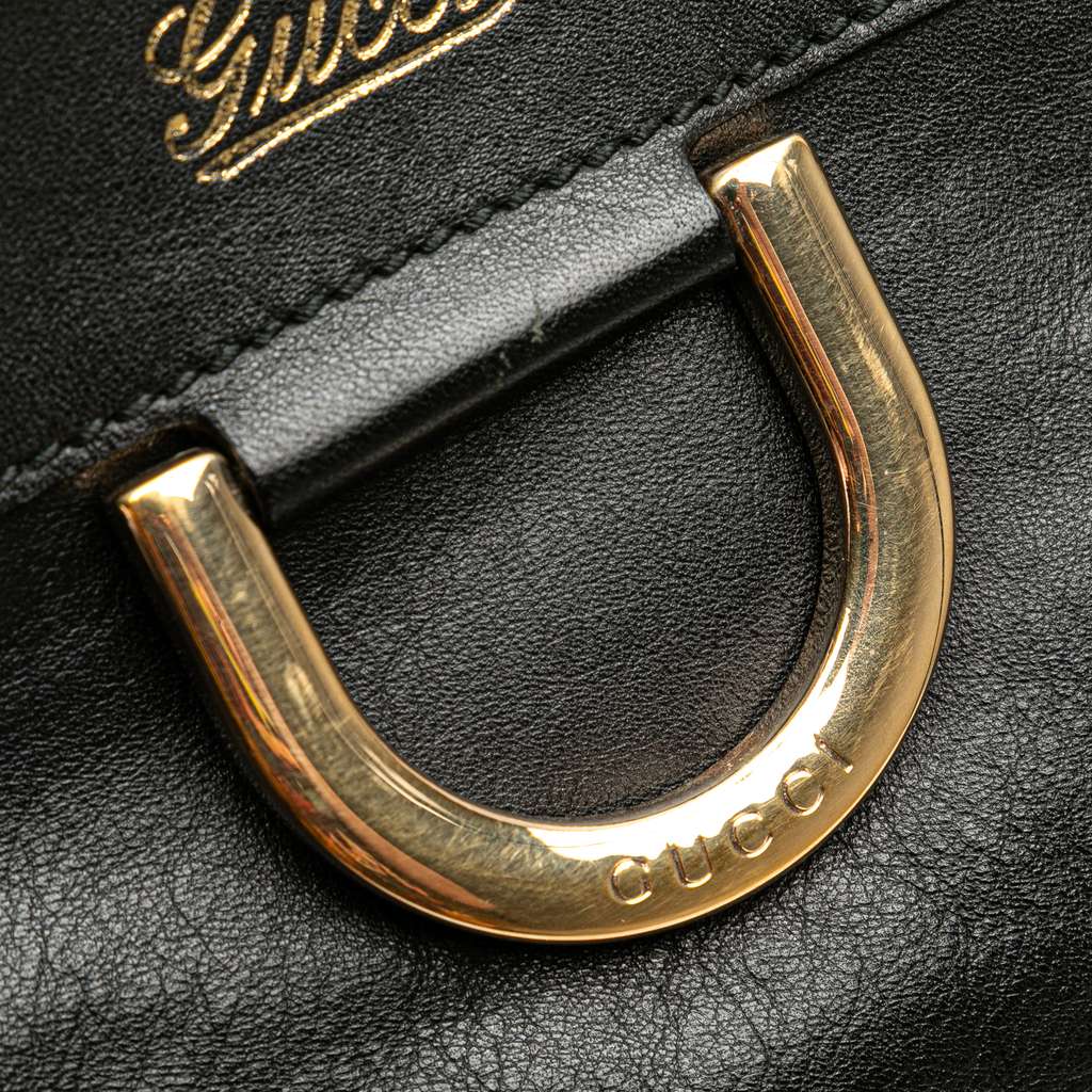 Gucci Leather Abbey D Ring Tote - Image 11