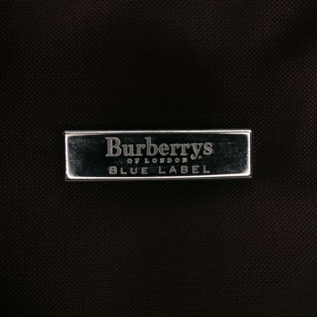 Burberry Nova Check Trimmed Nylon Tote - Side view