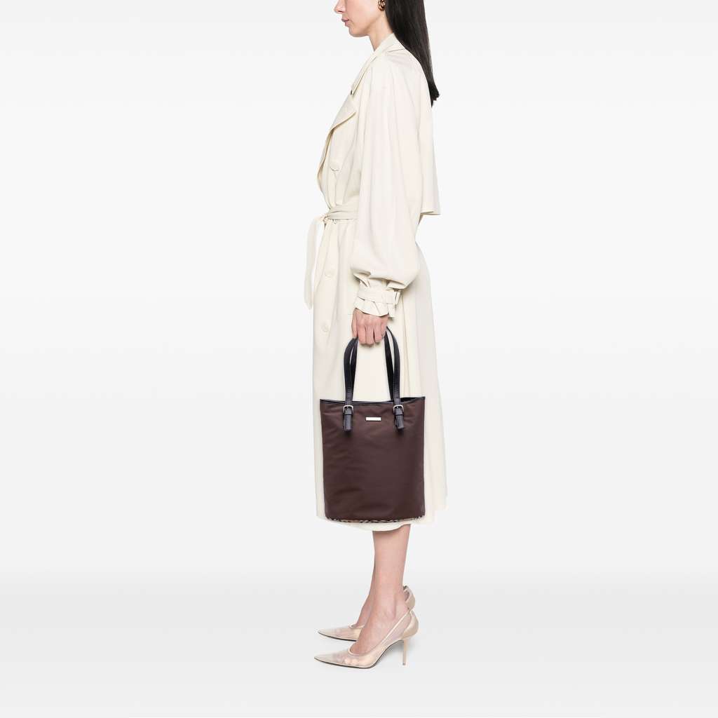 Burberry Nova Check Trimmed Nylon Tote - Image 11