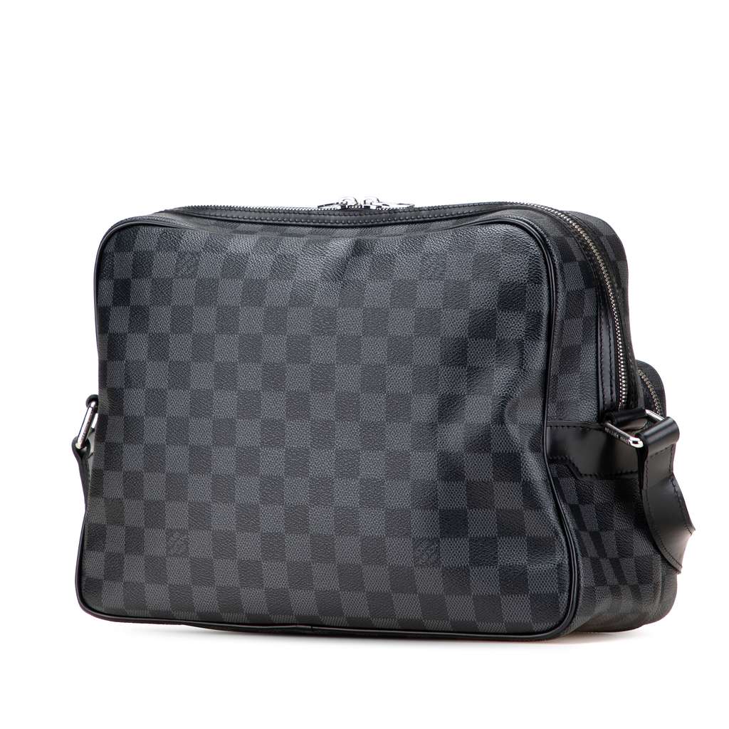 Louis Vuitton Damier Graphite Sac Leoh - Back view