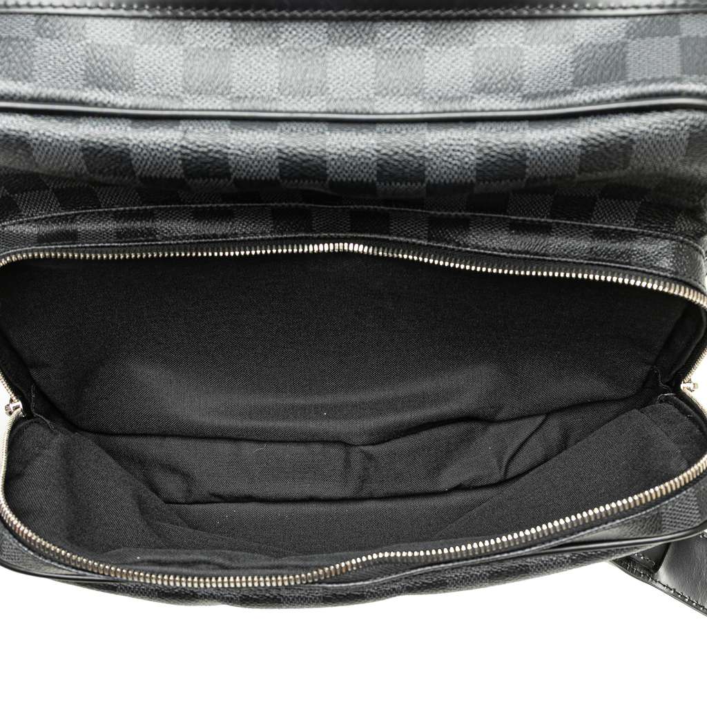 Louis Vuitton Damier Graphite Sac Leoh - Side view