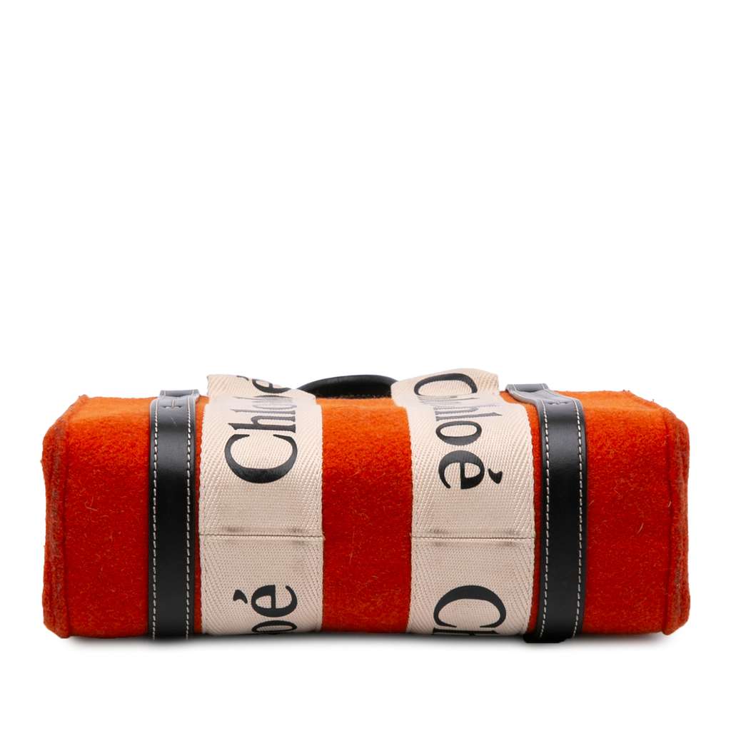 Chloé Small Wool Woody Satchel - Image 6