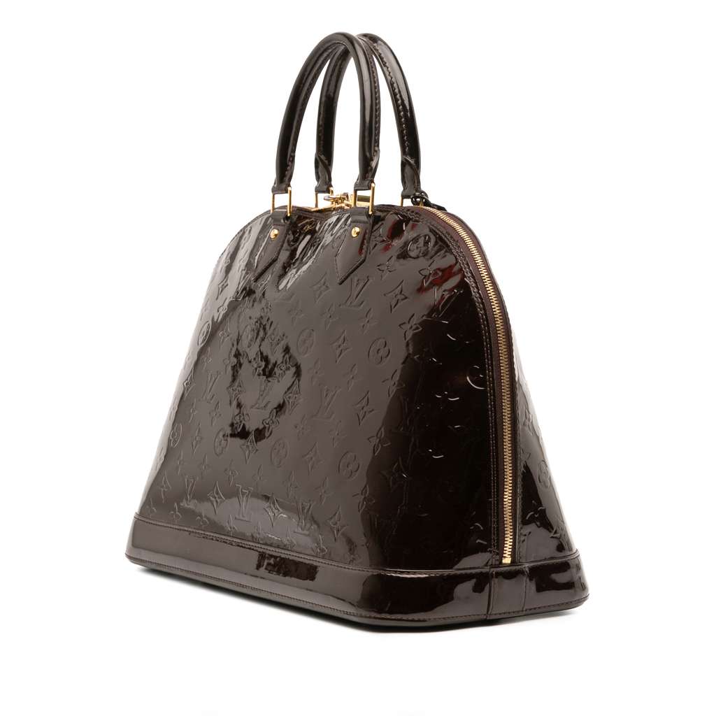 Louis Vuitton Monogram Vernis Alma GM - Back view