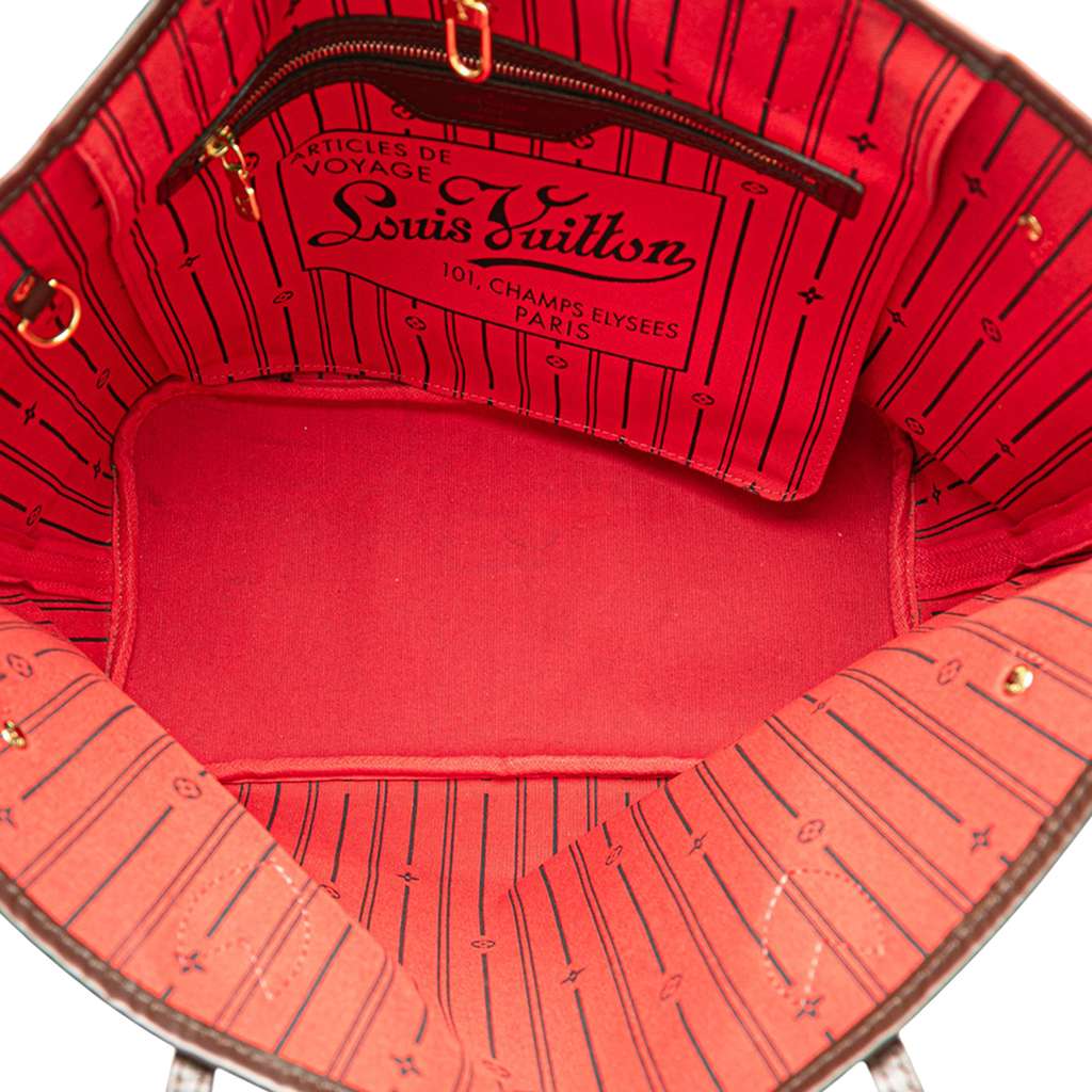 Louis Vuitton Damier Ebene Neverfull MM - 4