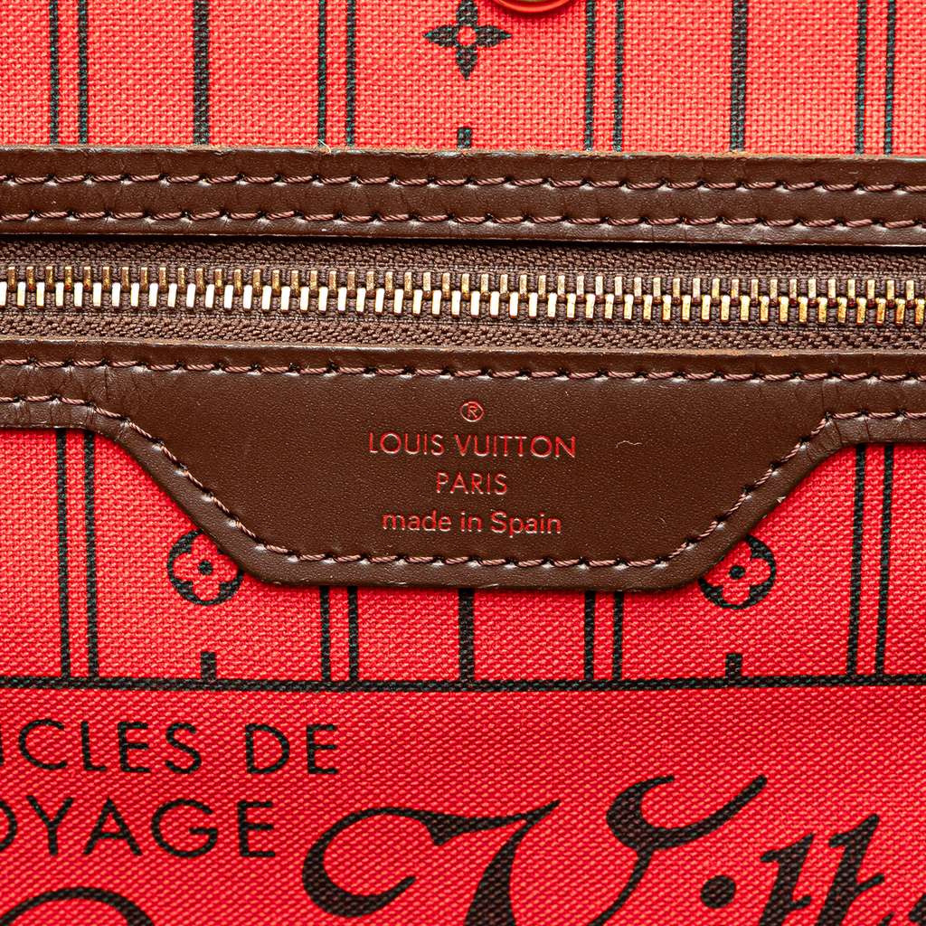 Louis Vuitton Damier Ebene Neverfull MM - 5