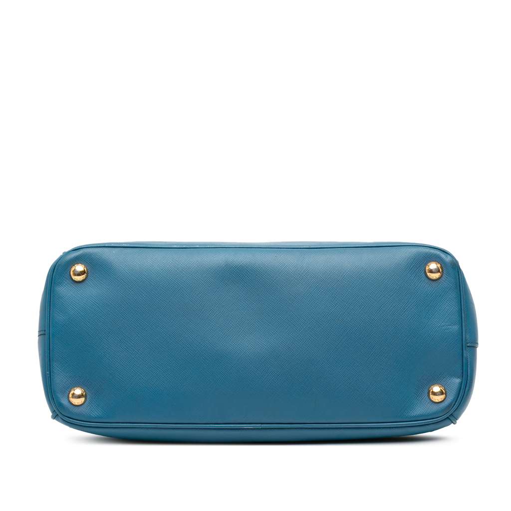 Prada Small Saffiano Lux Galleria Double Zip Satchel - Image 6