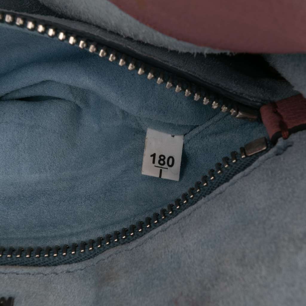 Prada Glace Calf Studded Etiquette Flap Crossbody - Side view