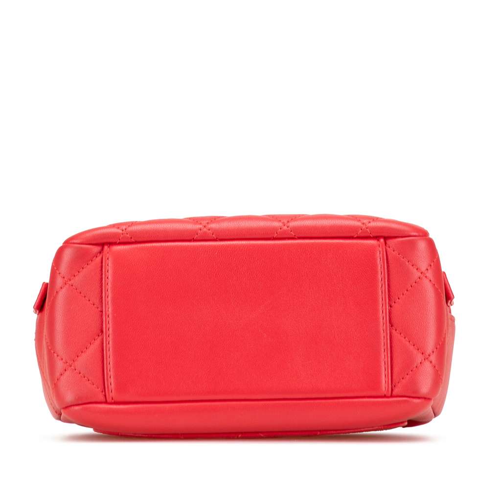 Chanel Quilted Lambskin Studded Beauty Begins Camera Bag - Image 6