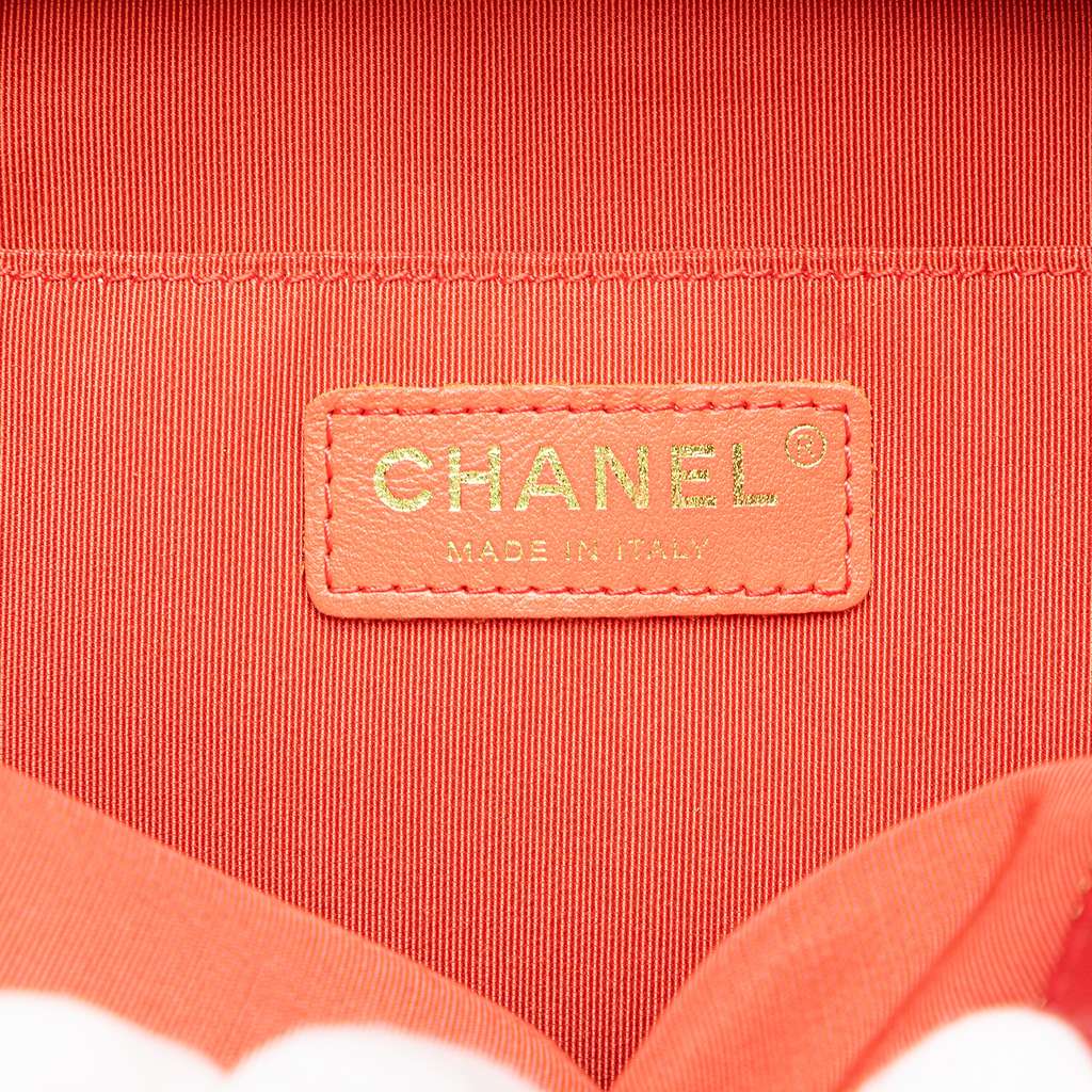 Chanel Quilted Lambskin Studded Beauty Begins Camera Bag - Side view