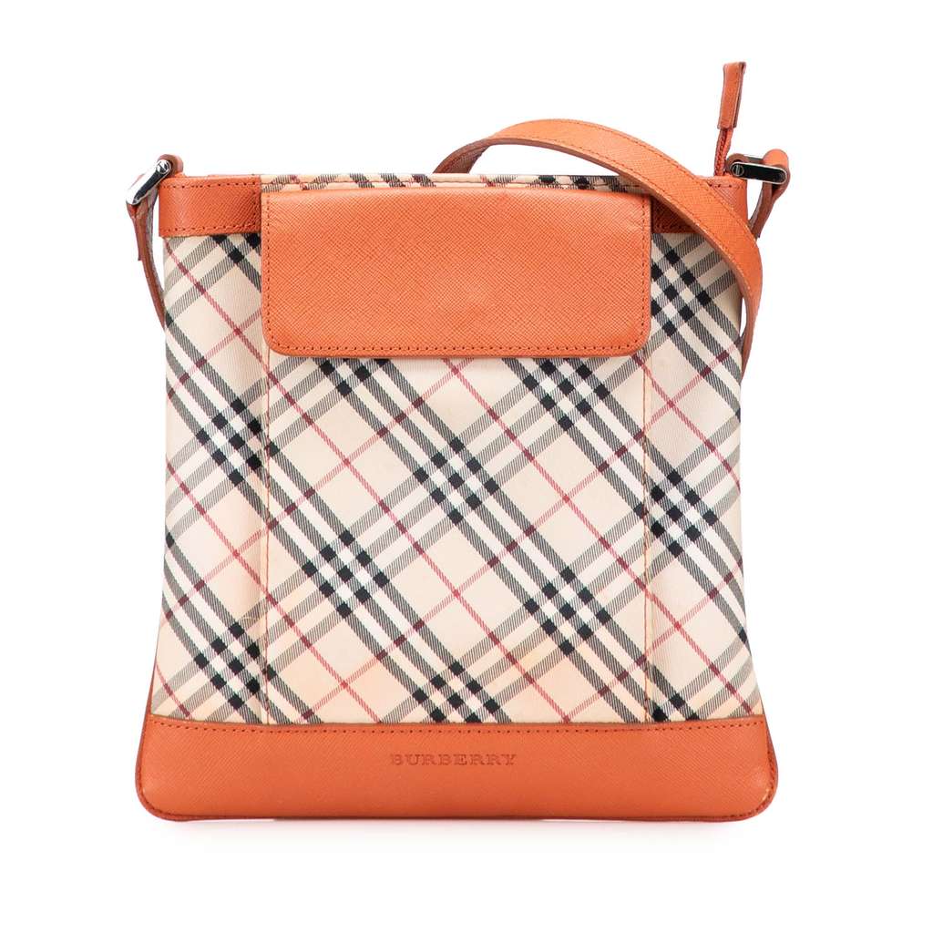 Burberry Nova Check Canvas Crossbody