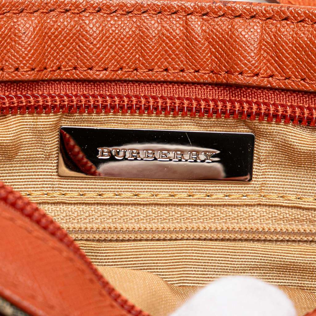 Burberry Nova Check Canvas Crossbody - Side view