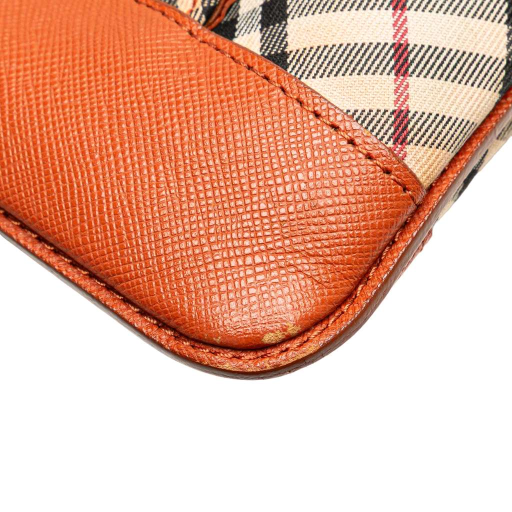 Burberry Nova Check Canvas Crossbody - Image 12