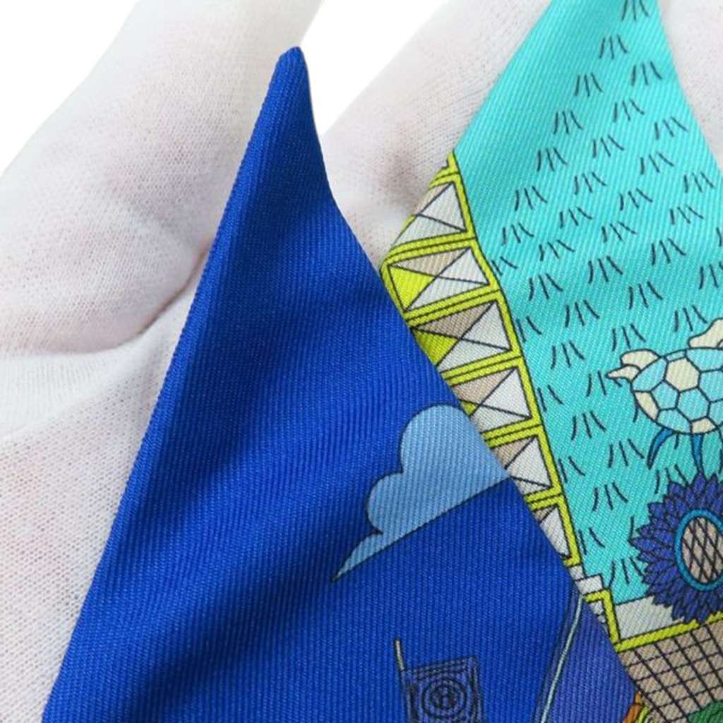 Hermès La Maison des Carres Silk Twilly Scarf - Image 10
