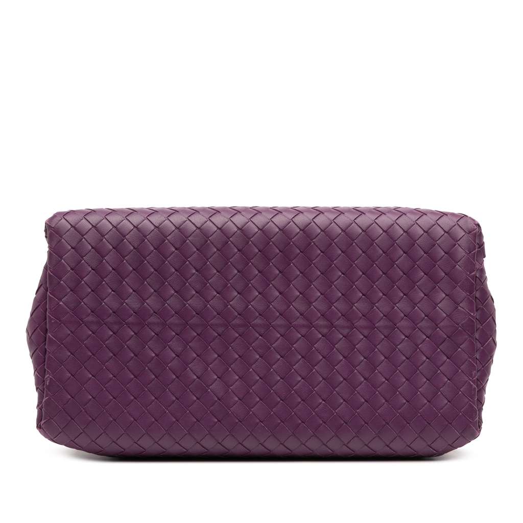 Bottega Veneta Small Nappa Intrecciato Roma Satchel - 3