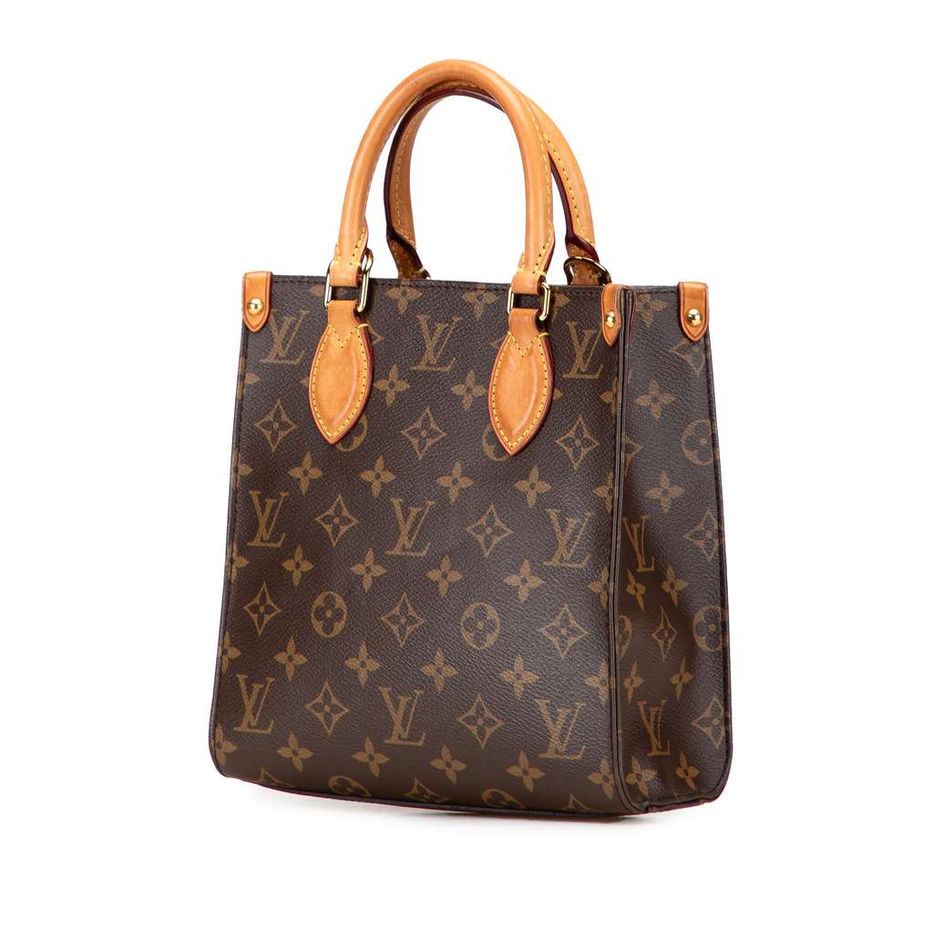 Louis Vuitton Monogram Sac Plat BB - Back view