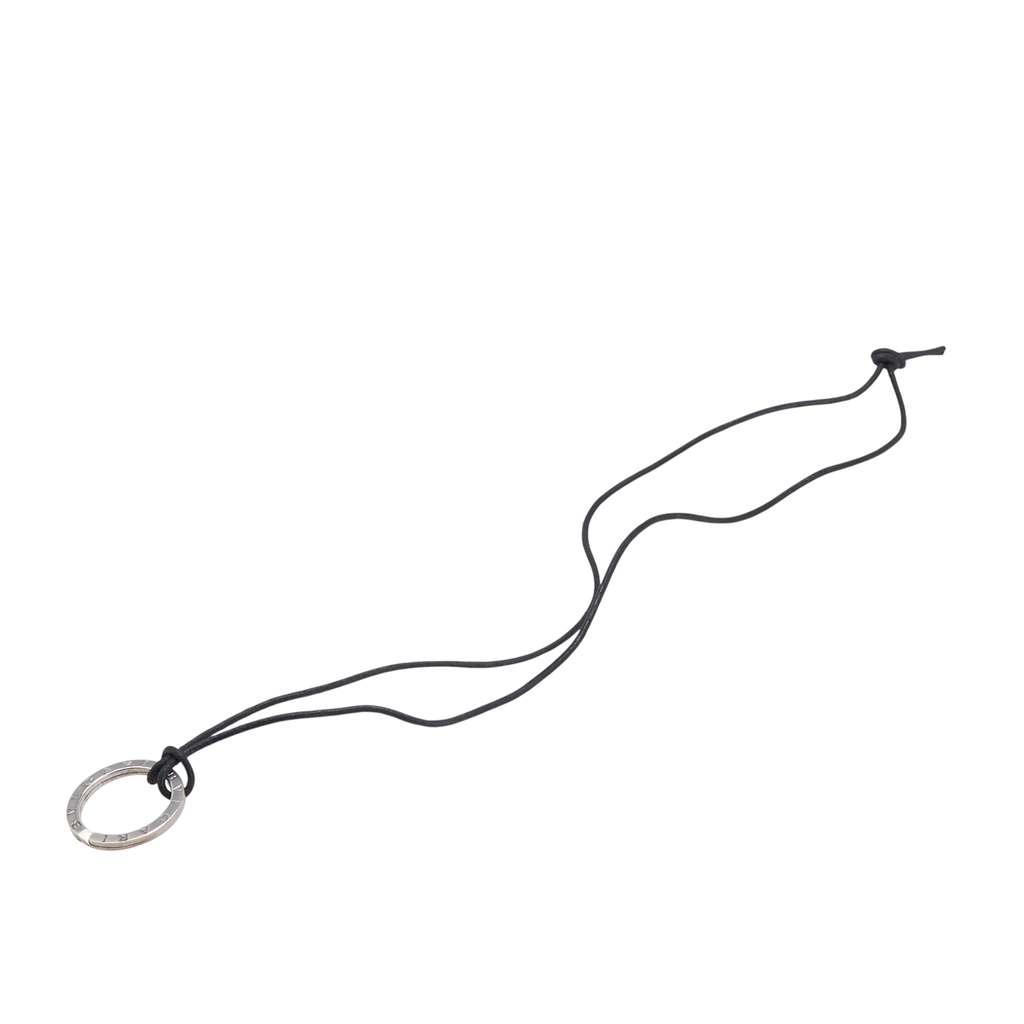 Bvlgari Sterling Silver Bvlgari Bvlgari Key Ring Pendant Necklace - 2