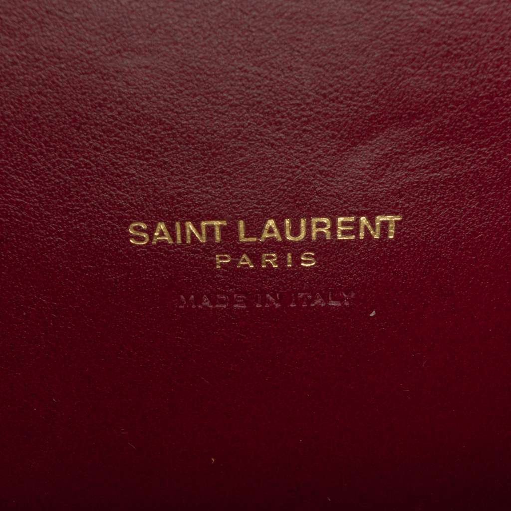Saint Laurent Baby Embossed Leather Sac De Jour Satchel - 5