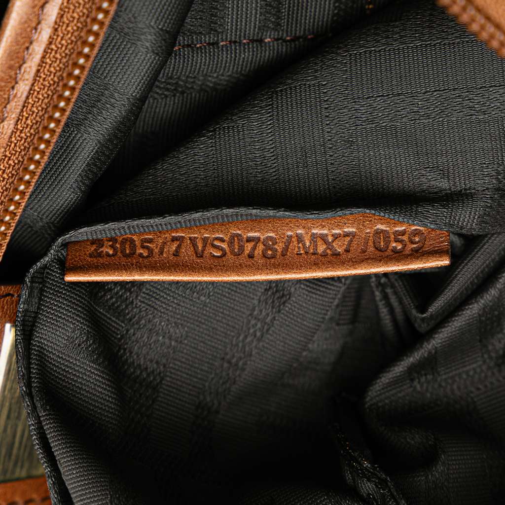 Fendi Zucca Canvas FF Handbag - Detail 1