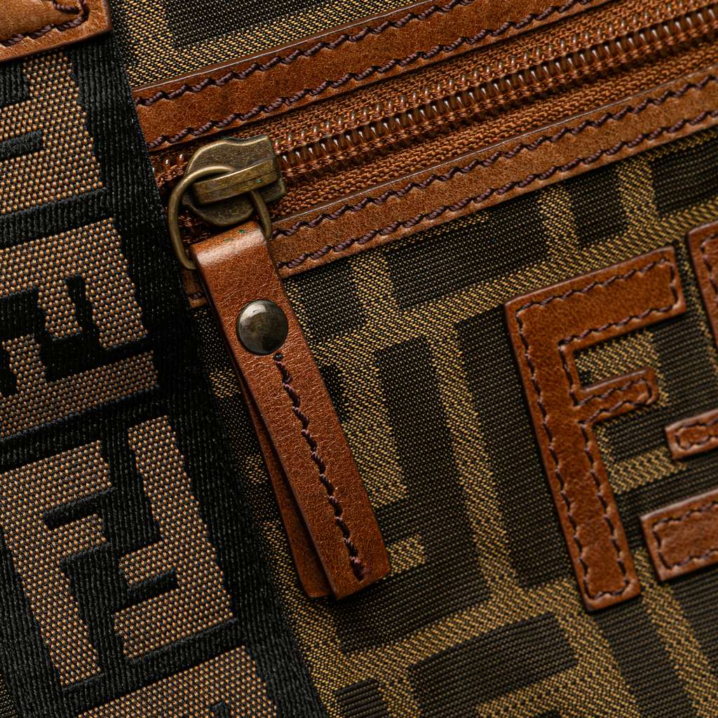 Fendi Zucca Canvas FF Handbag - Detail 2