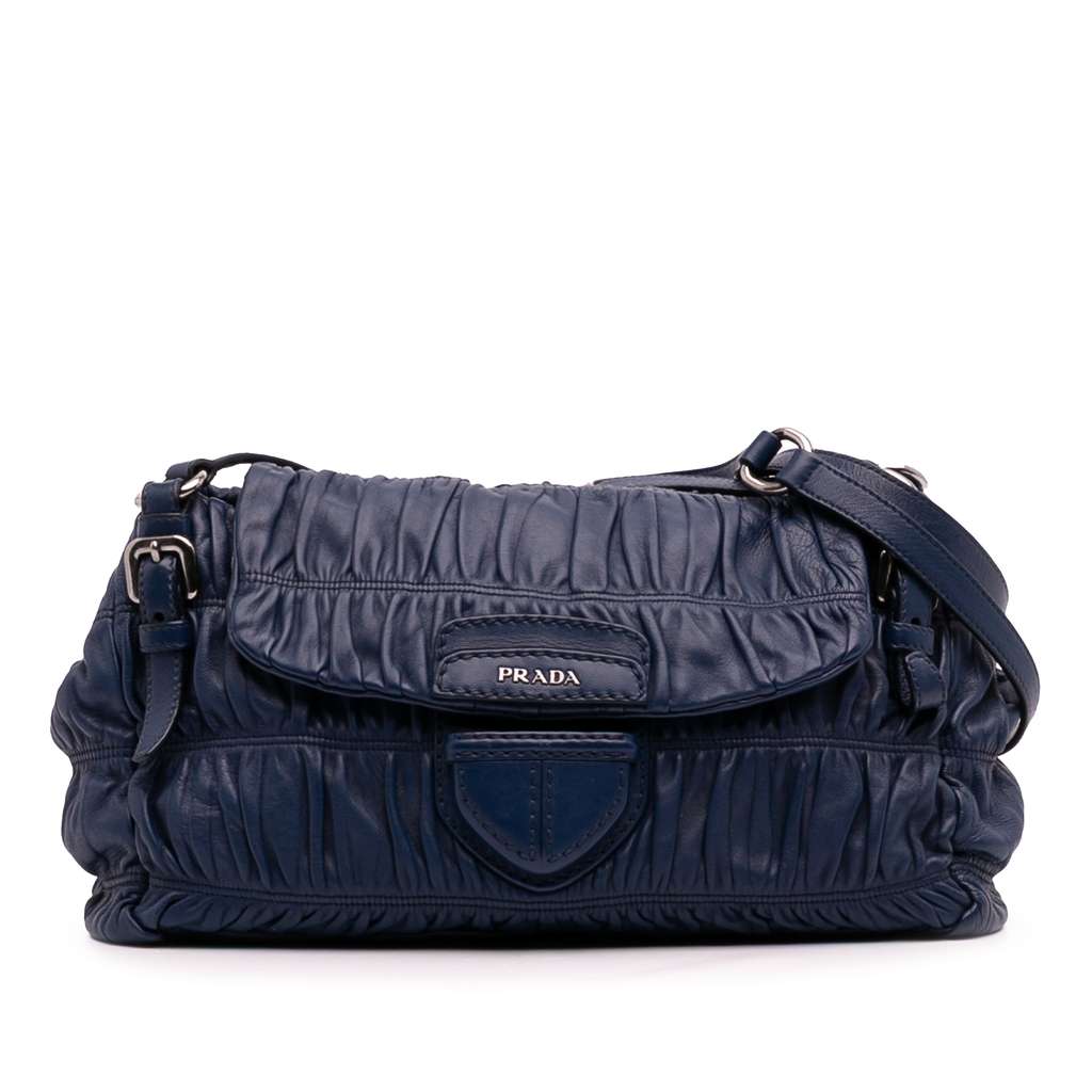 Prada Nappa Gaufre Shoulder Bag