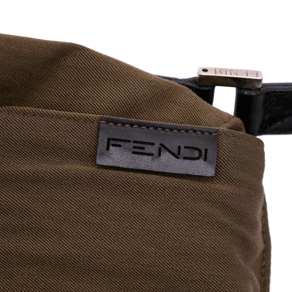 Fendi Canvas Flap Shoulder Bag - Detail 2