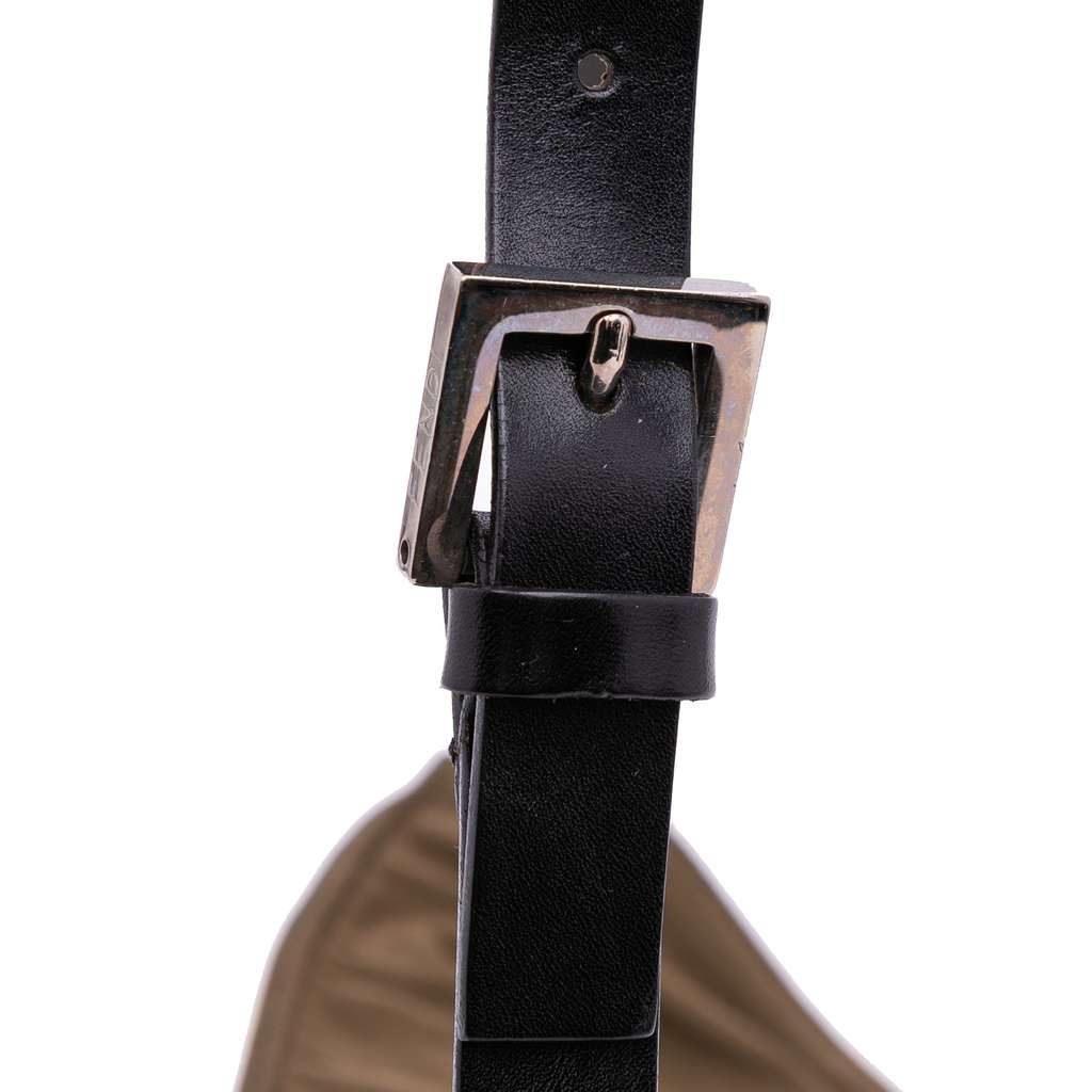 Fendi Canvas Flap Shoulder Bag - Image 12