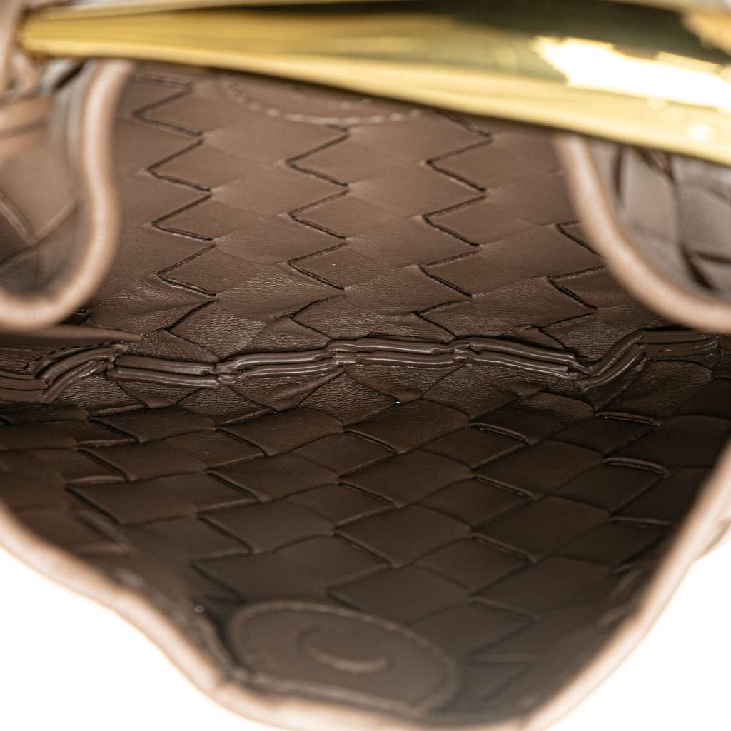 Bottega Veneta Baby Lambskin Intrecciato Sardine Bag - 4