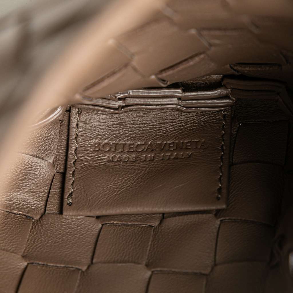Bottega Veneta Baby Lambskin Intrecciato Sardine Bag - 5