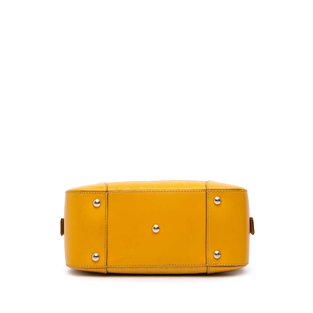 Gucci Diamante Bright Leather Satchel - Image 6