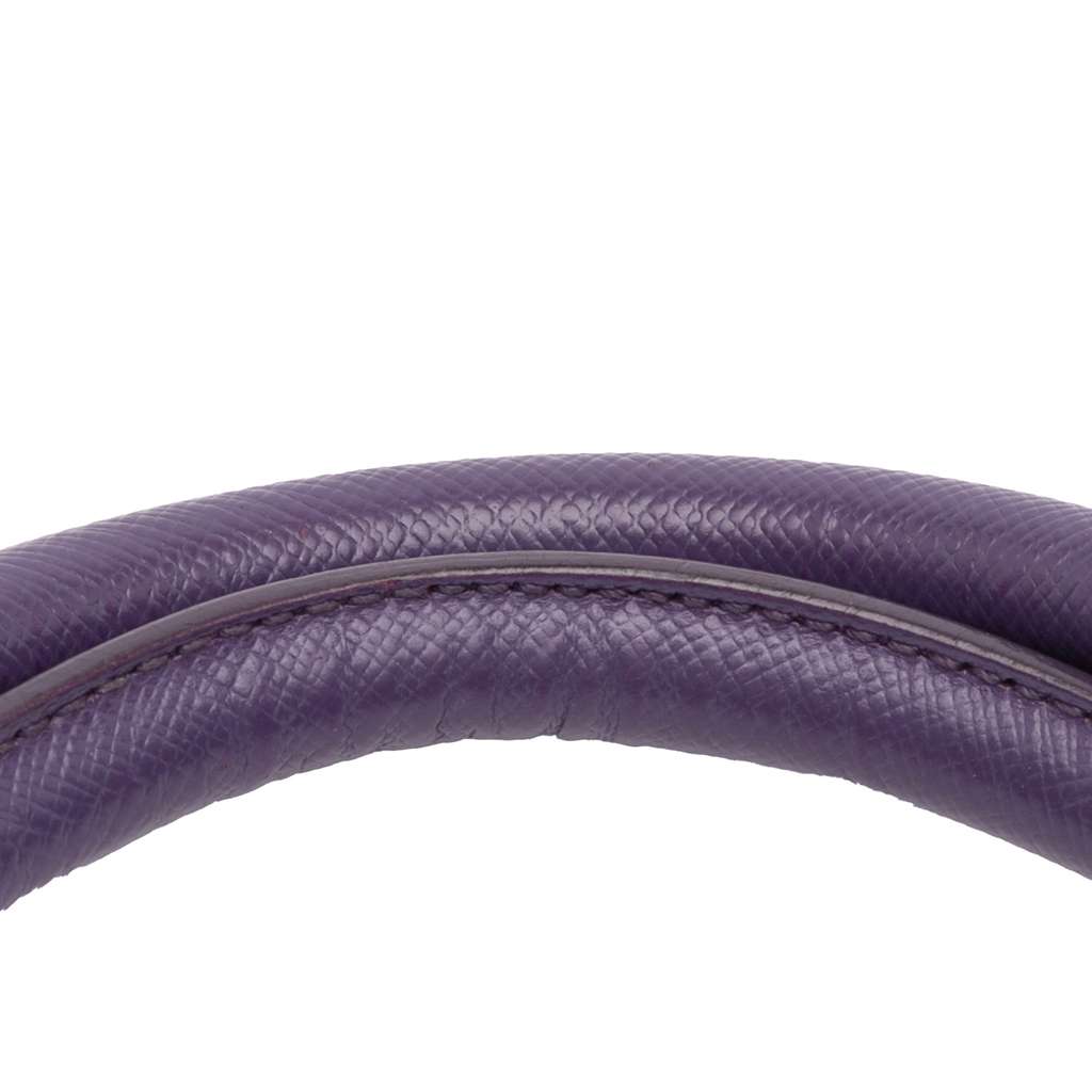 Prada Large Saffiano Lux Galleria Double Zip Satchel - Image 13