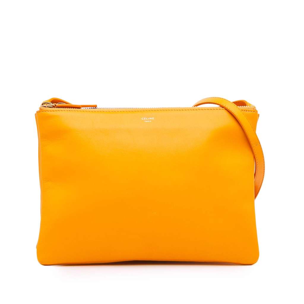 Celine Large Lambskin Trio Crossbody