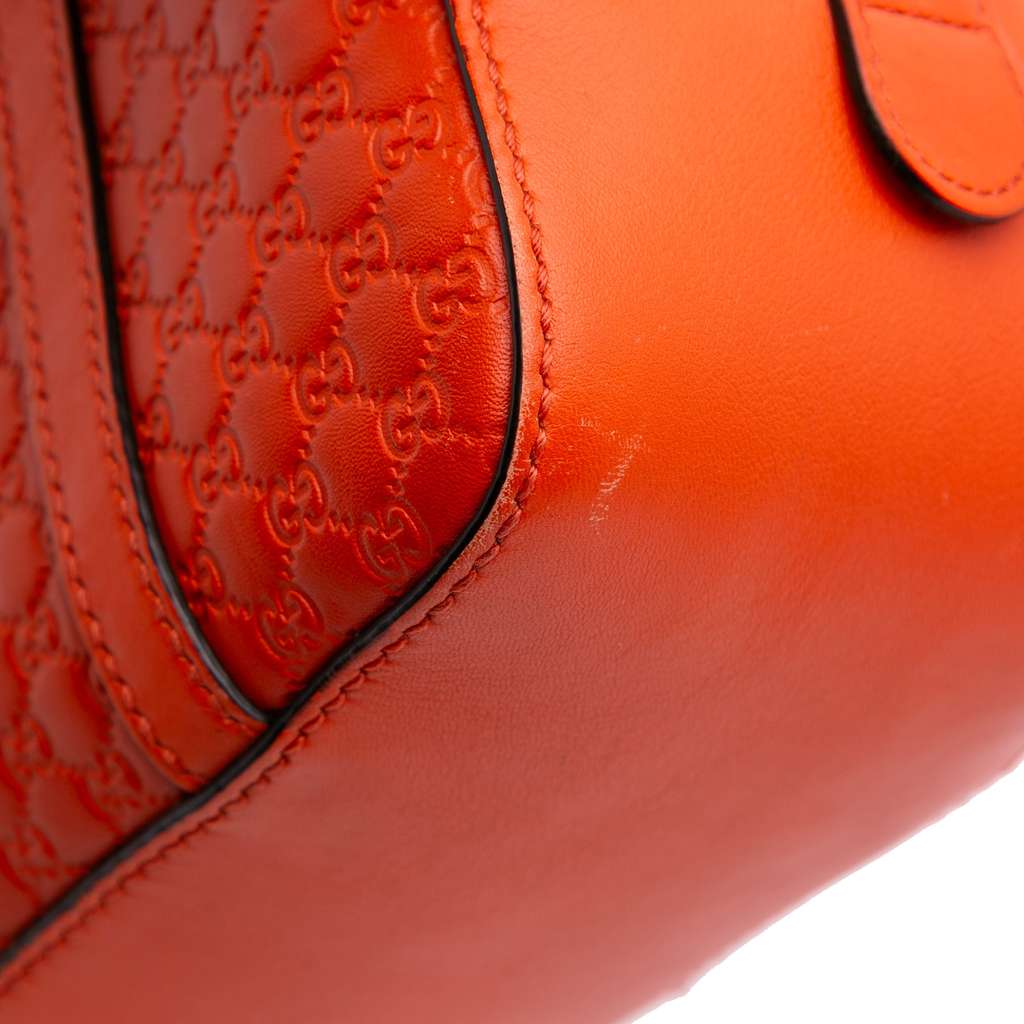 Gucci Small Microguccissima Bree Satchel - Image 11