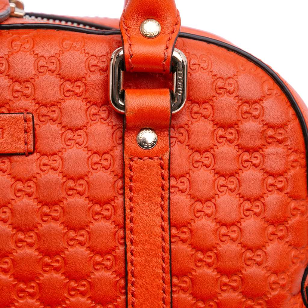 Gucci Small Microguccissima Bree Satchel - Image 12