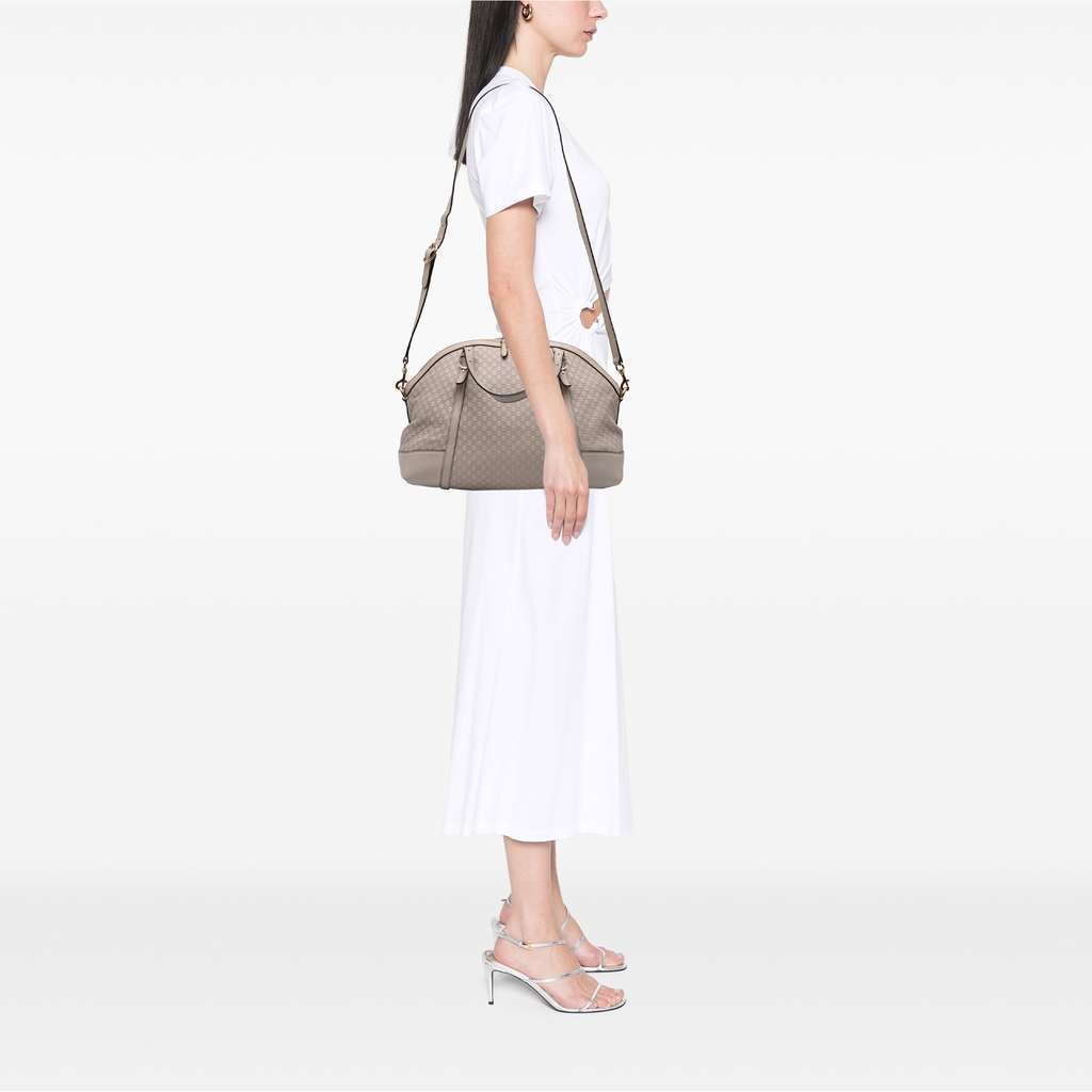 Gucci Large Microguccissima Nice Dome Satchel - Image 11