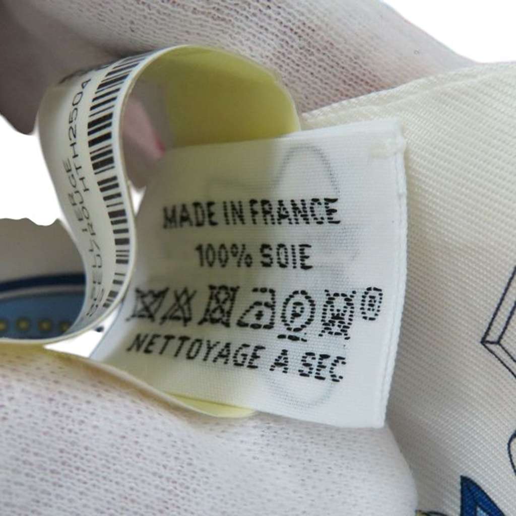 Hermès Bouquets Sellier Silk Twilly Scarf - 5