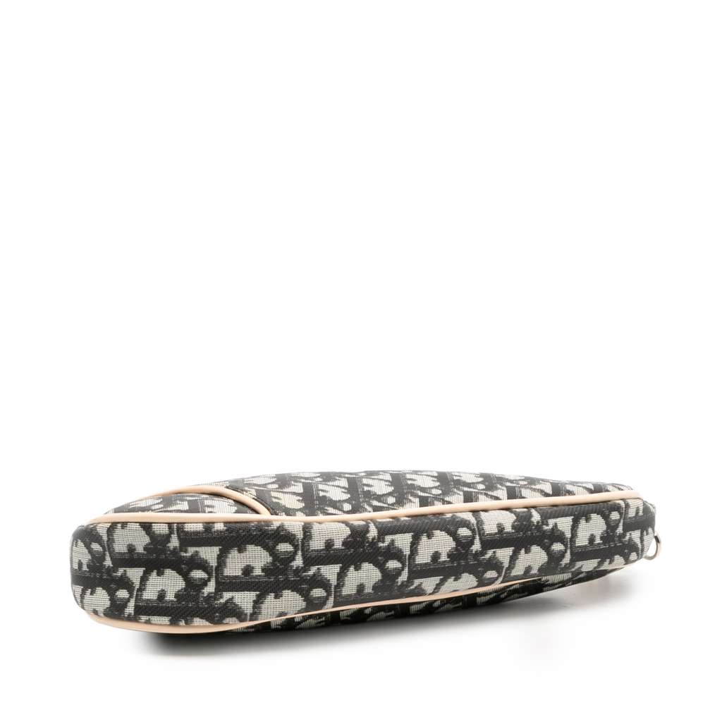 Dior Mini Diorissimo Coated Canvas Saddle Pochette - Image 6
