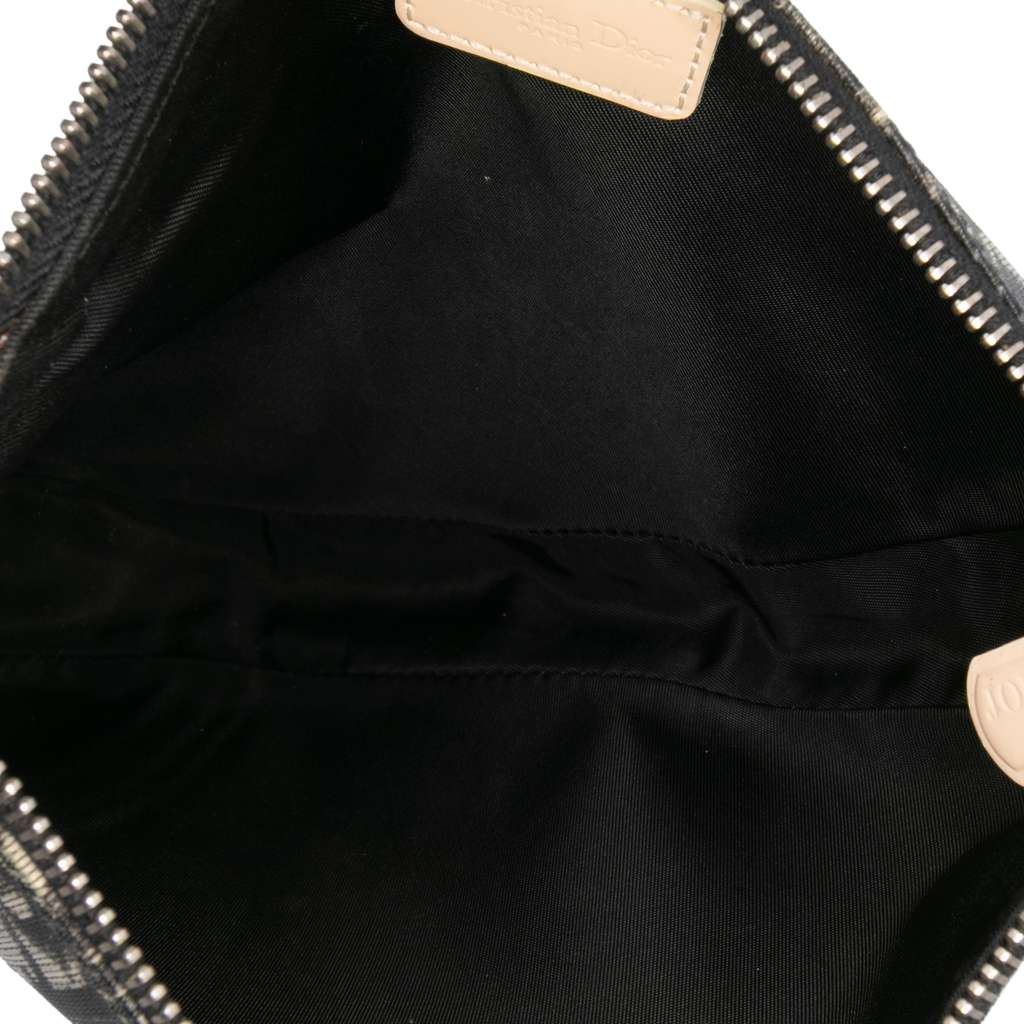 Dior Mini Diorissimo Coated Canvas Saddle Pochette - 4
