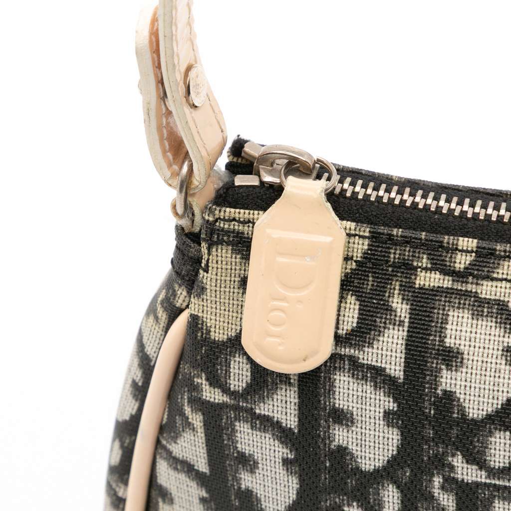 Dior Mini Diorissimo Coated Canvas Saddle Pochette - Detail 1
